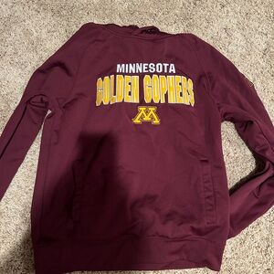 university of minnesota hoodie, medium
